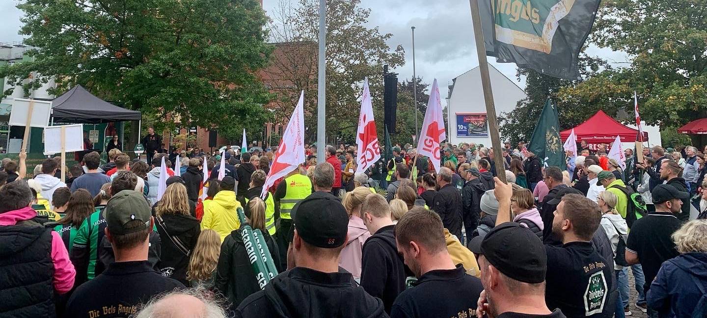 Issum: Viel Zuspruch für Diebels-Beschäftigte