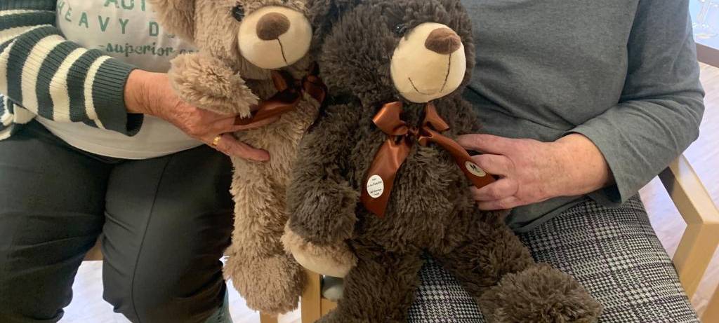 Teddy-Bären für das Seniorenheim