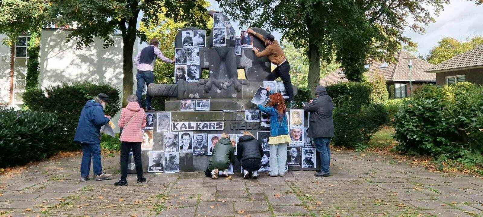 Kalkar: Umstrittenes Kriegerdenkmal als Drehort für Musikvideo