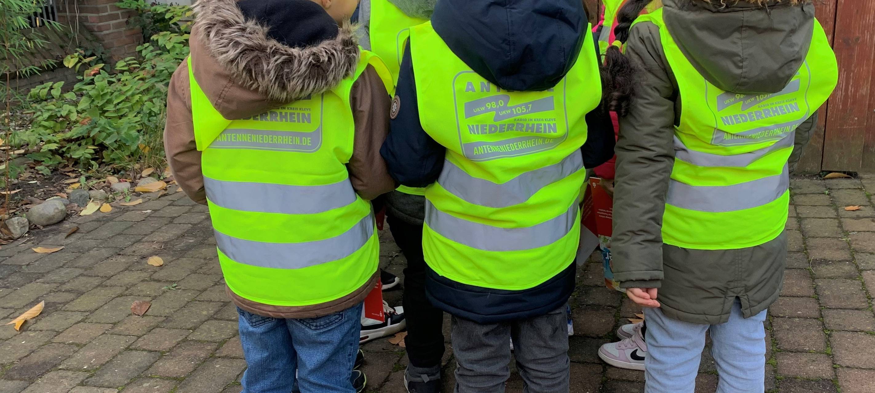 Verkehrswacht in der KiTa "St. Irmgardis" in Rees