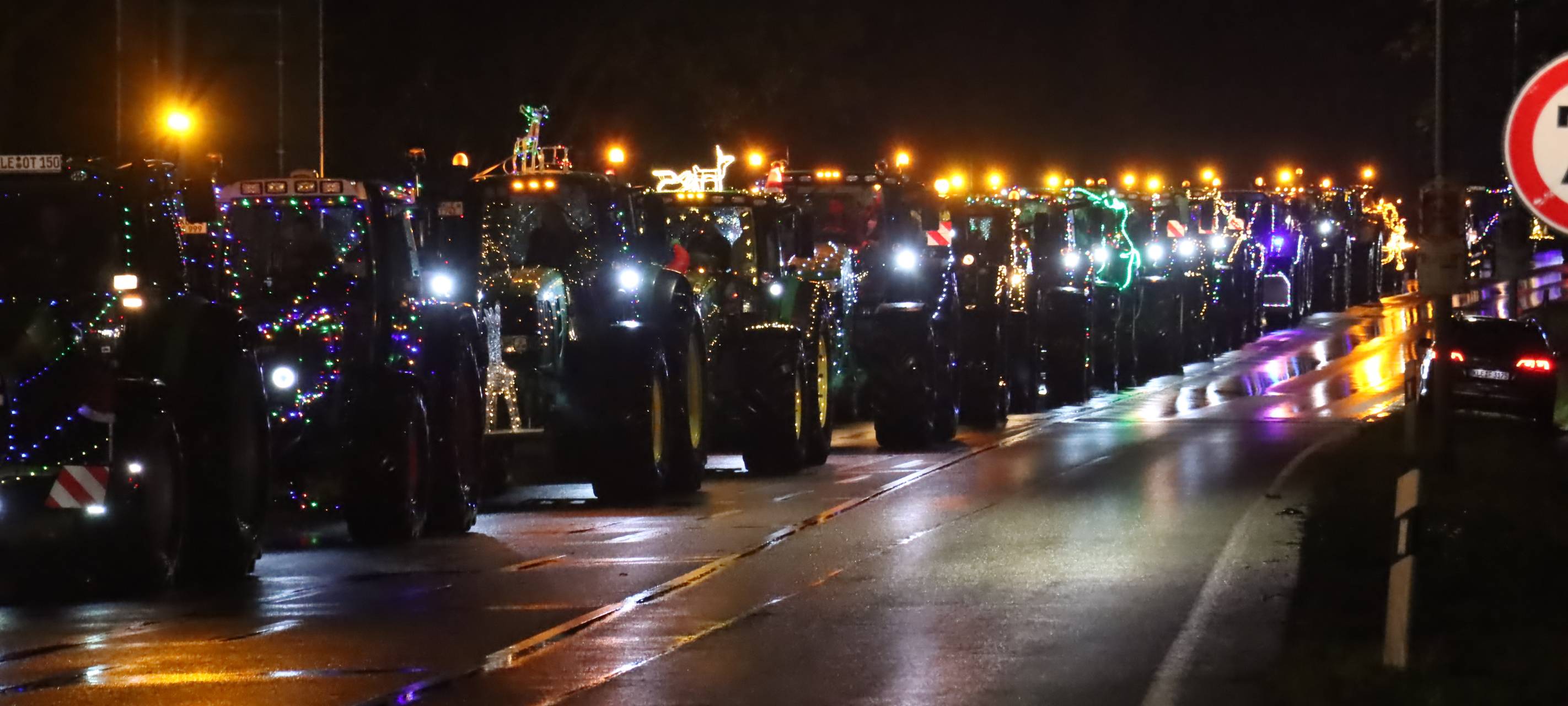 Niederrhein: Vorerst keine Lichterfahrten der Bauern mehr