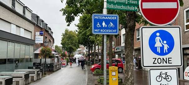 Goch: Testphase für Fietsen in der Fußgängerzone läuft weiter