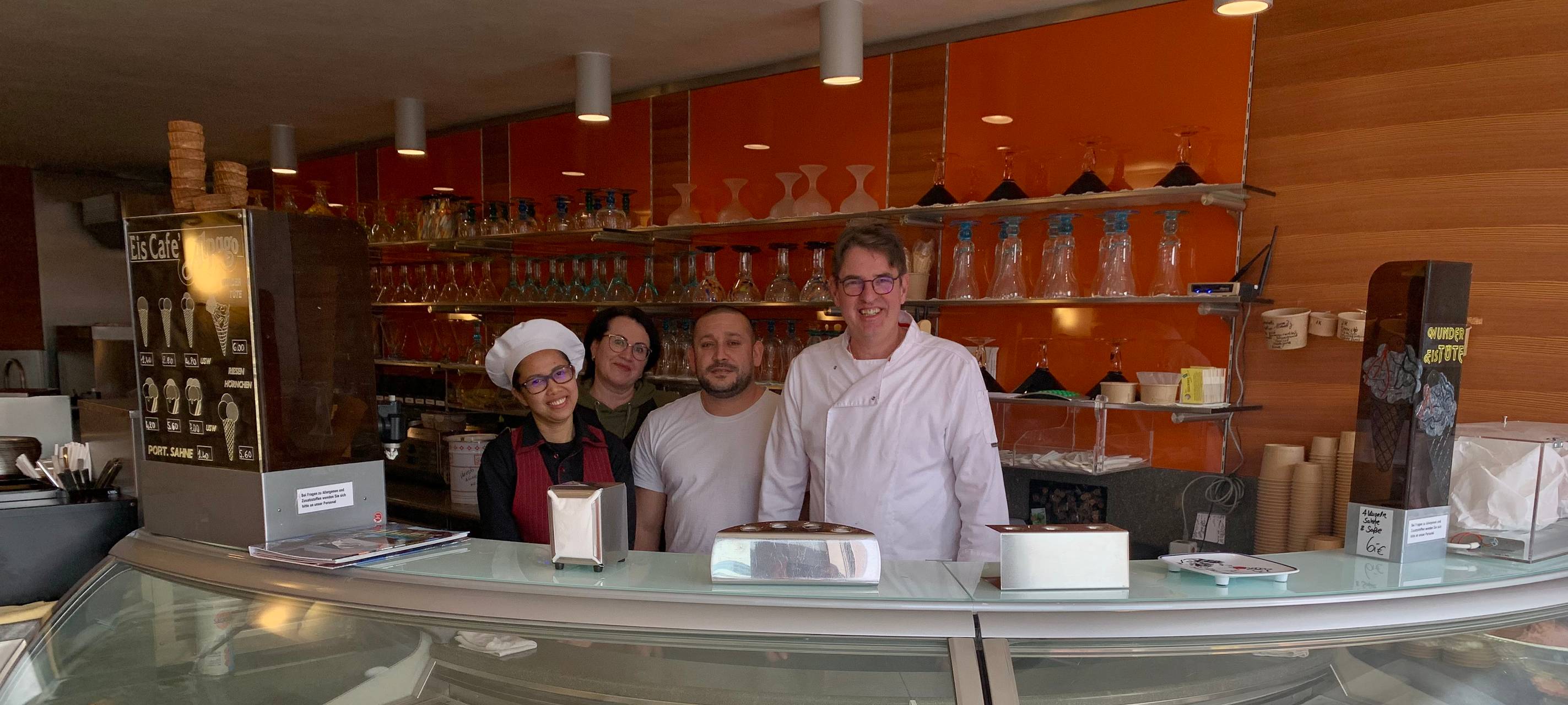 Das Eiscafé Alpago in Weeze hat einen neuen Besitzer!