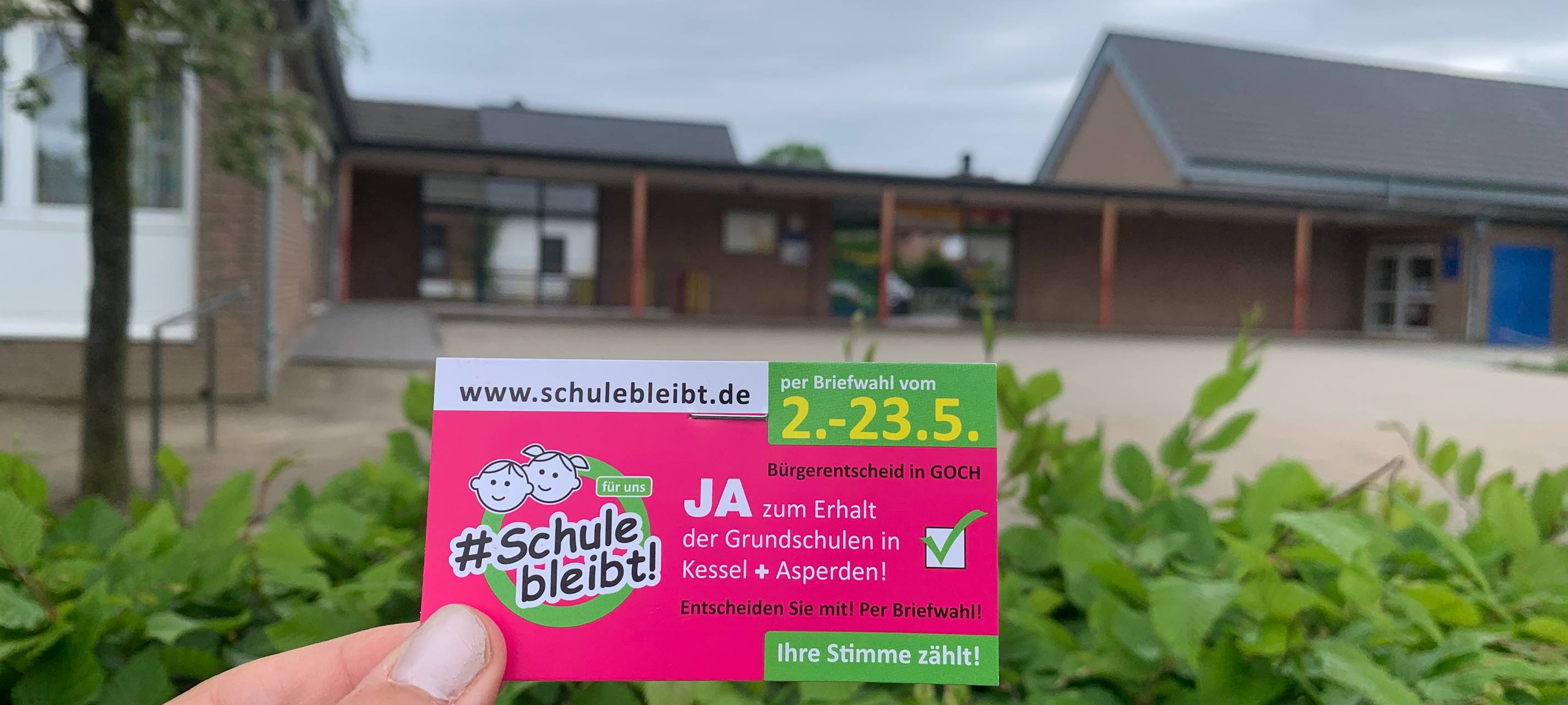 Goch: Livestream zum Bürgerentscheid "Schulebleibt!"