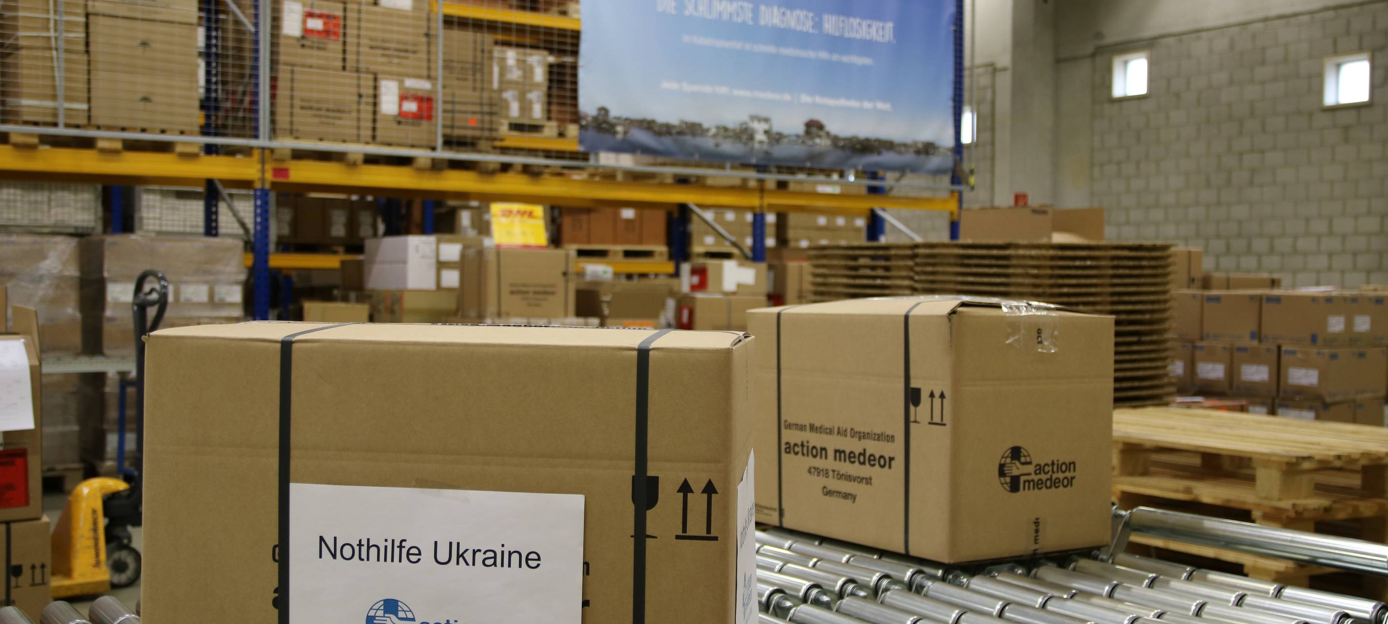 Niederrhein: action medeor weitet Ukraine-Hilfe aus