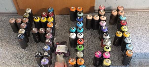 Niederrhein: Mutmaßliche Graffitisprayer gefasst