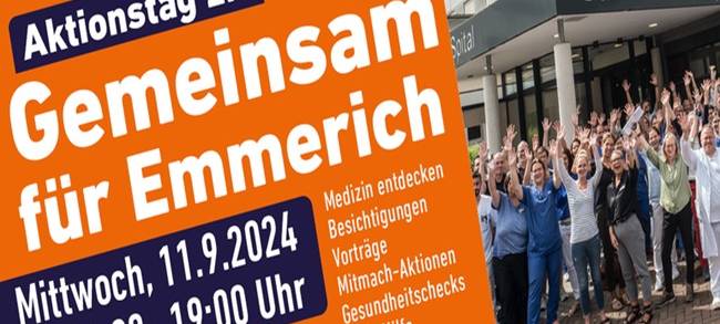 Emmerich: Erneut Aktionstag des Krankenhauses