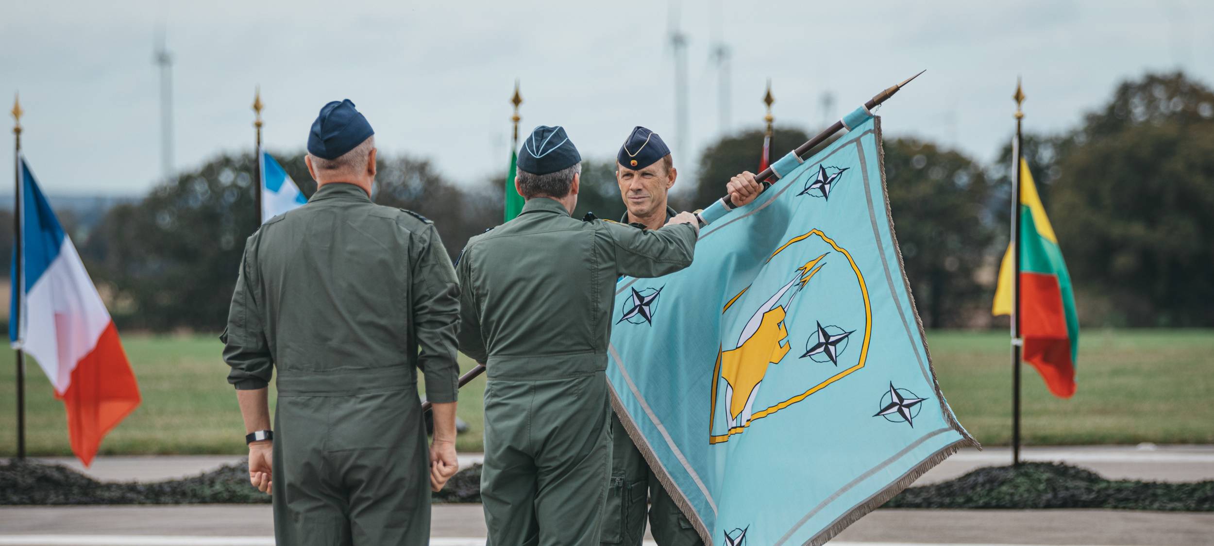 Emmerich/Rees: Kommandoübergabe am Himmel
