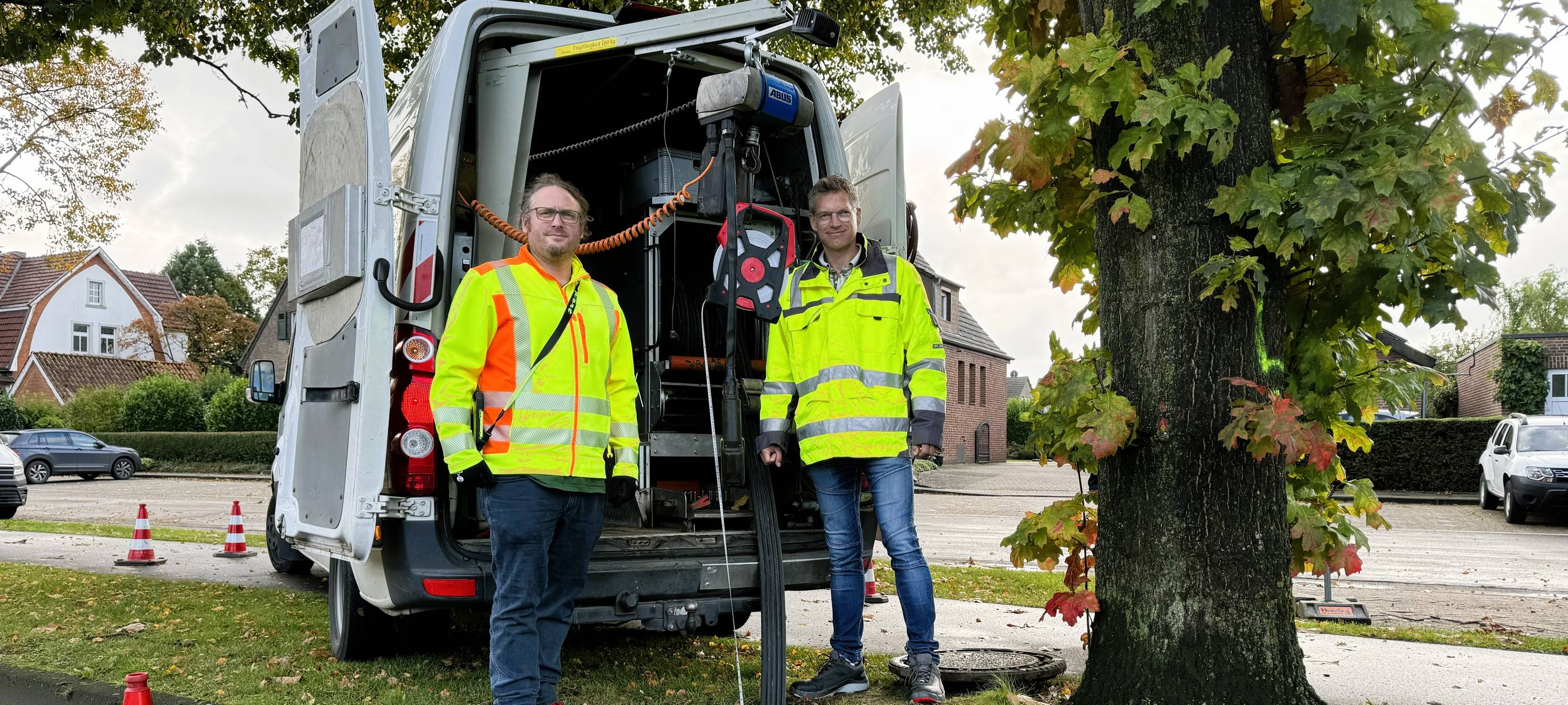 Rees: Kanalsanierung in Esserden und Haldern