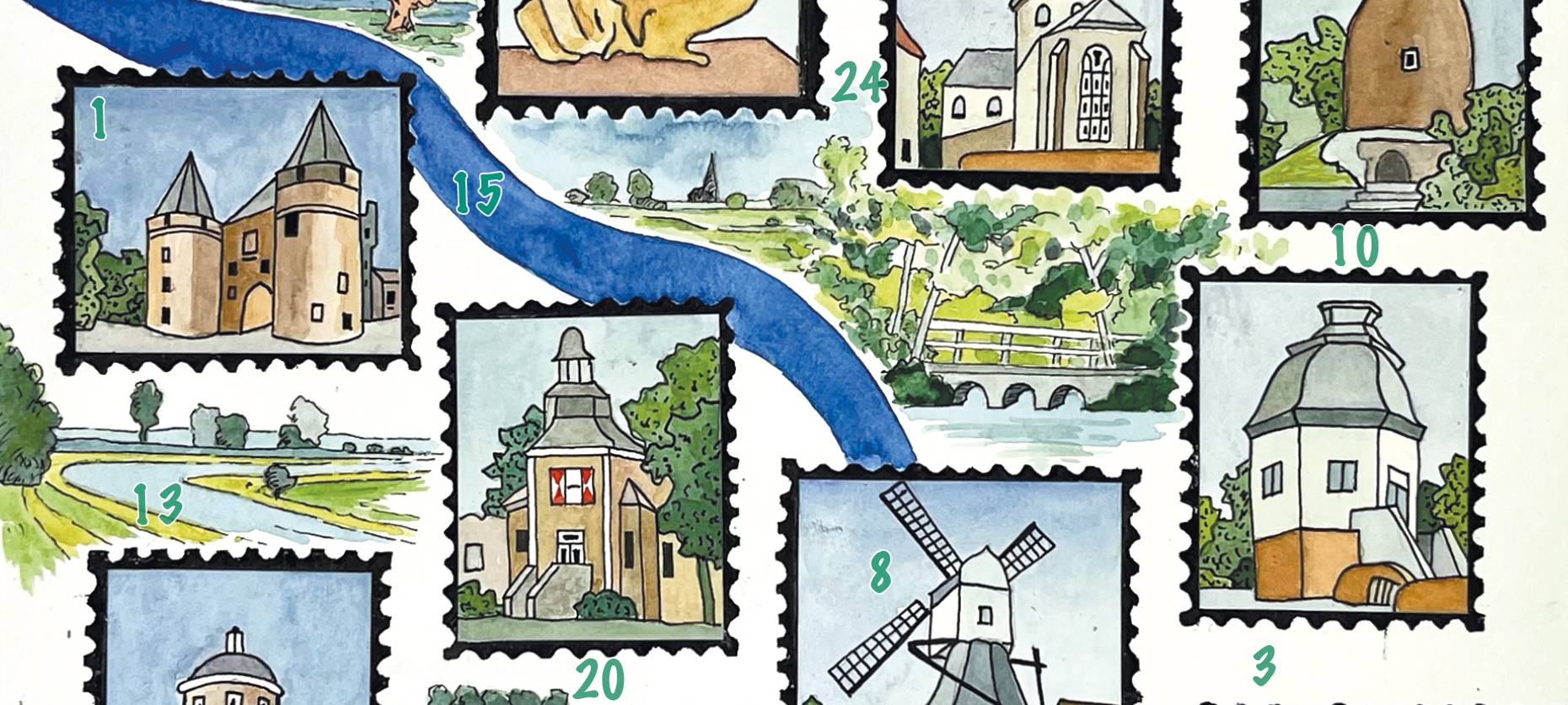 Adventskalender 2024 Rotary Clubs Kleve Schloß Moyland, Kevelaer, Geldern