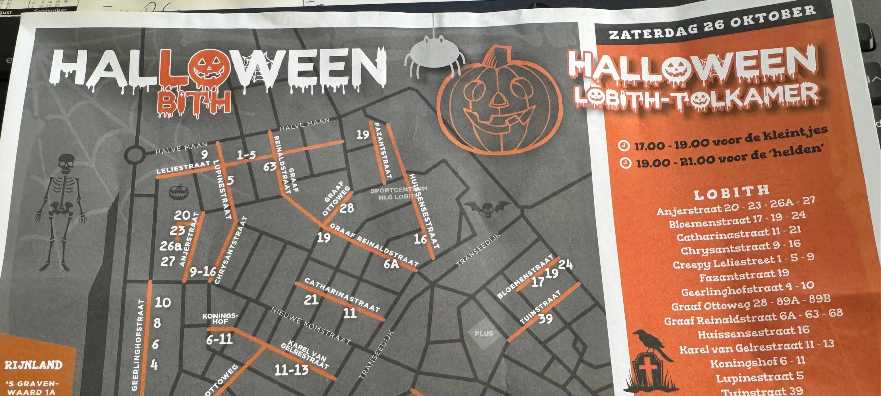 Halloween-Häuser in Lobith und Tolkamer (NL)