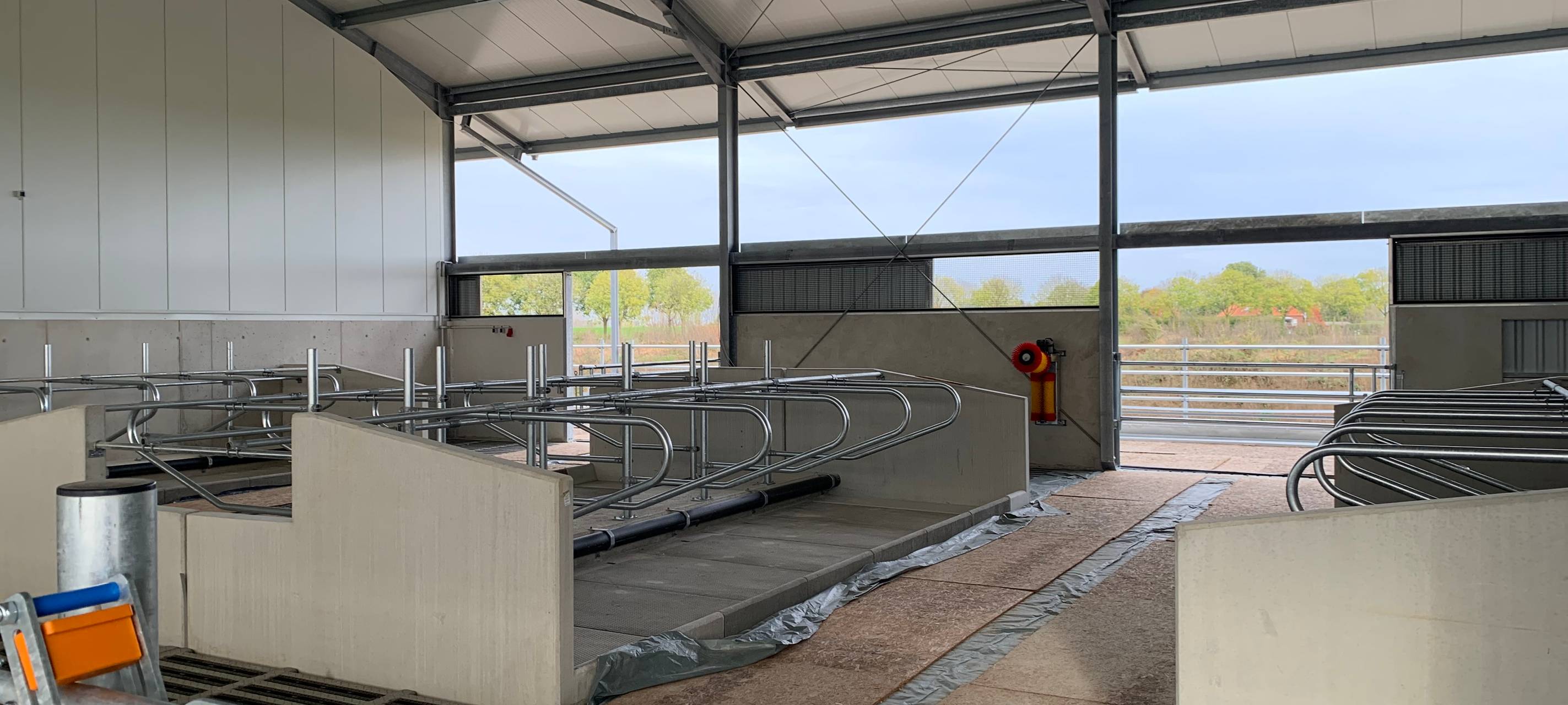 Tierwohl-Umwelt-Interaktionsstall