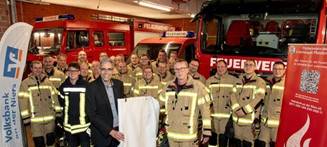 Goch: Löschzug in Pfalzdorf mit Rauchvorhang ausgestattet