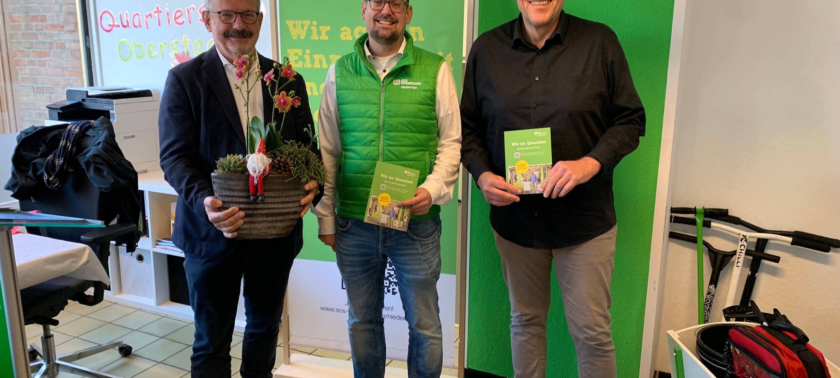 Neues Quartiersbüro in der Klever Oberstadt