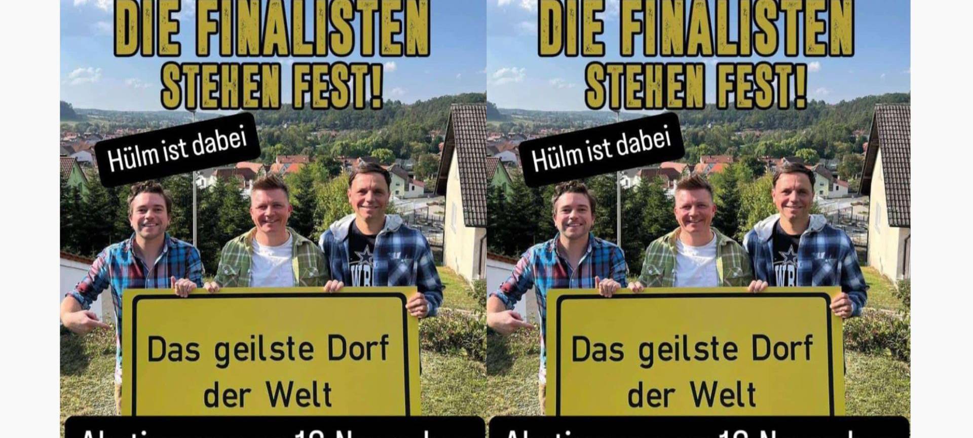 Hülm im Finale des Dorfrocker-Wettbewerbs