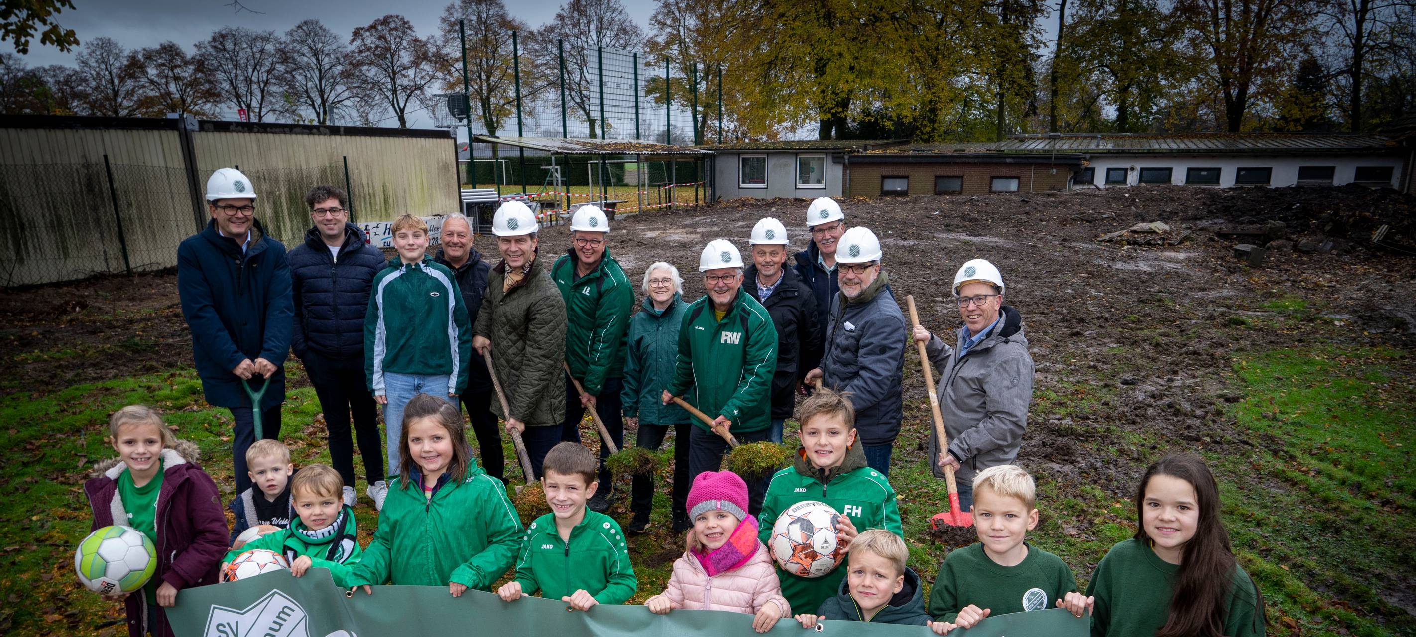 Geldern: Neubau von Grün-Weiß Vernum gestartet