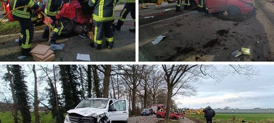 Geldern: Schwerer Verkehrsunfall