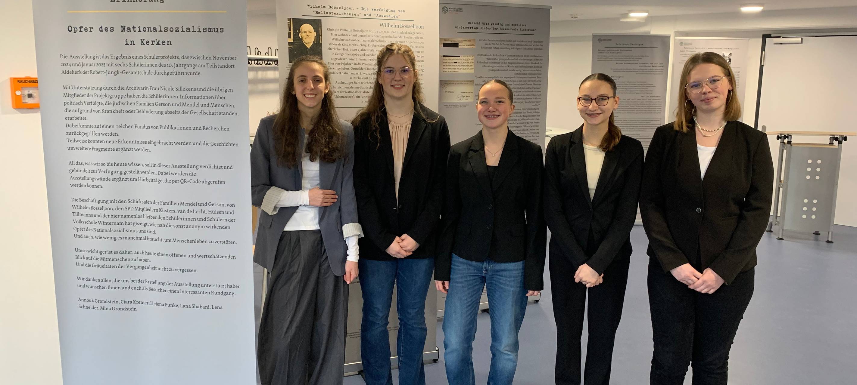 Ausstellung "Opfer des Nationalsozialismus in Kerken"