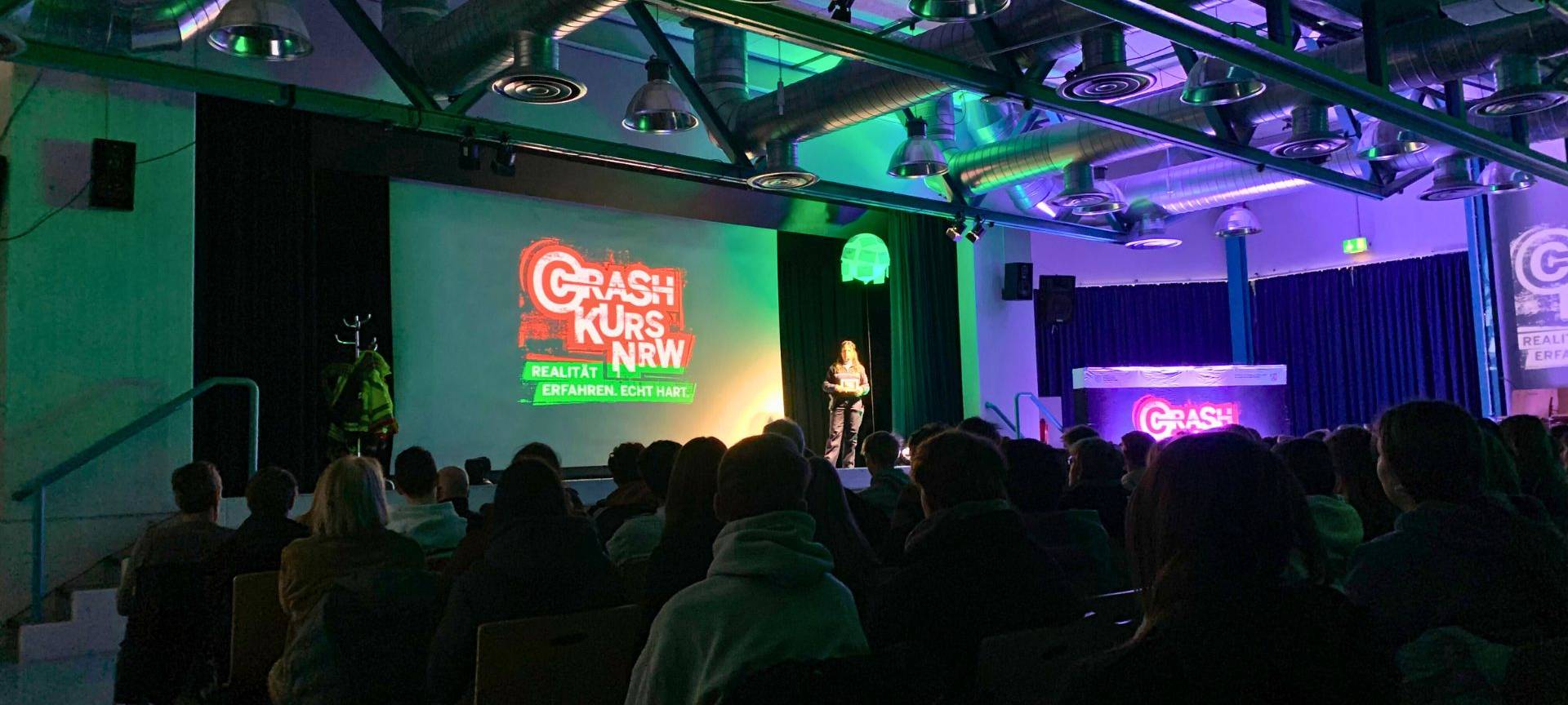 Präventionsprogramm "Crash Kurs NRW" in Rees