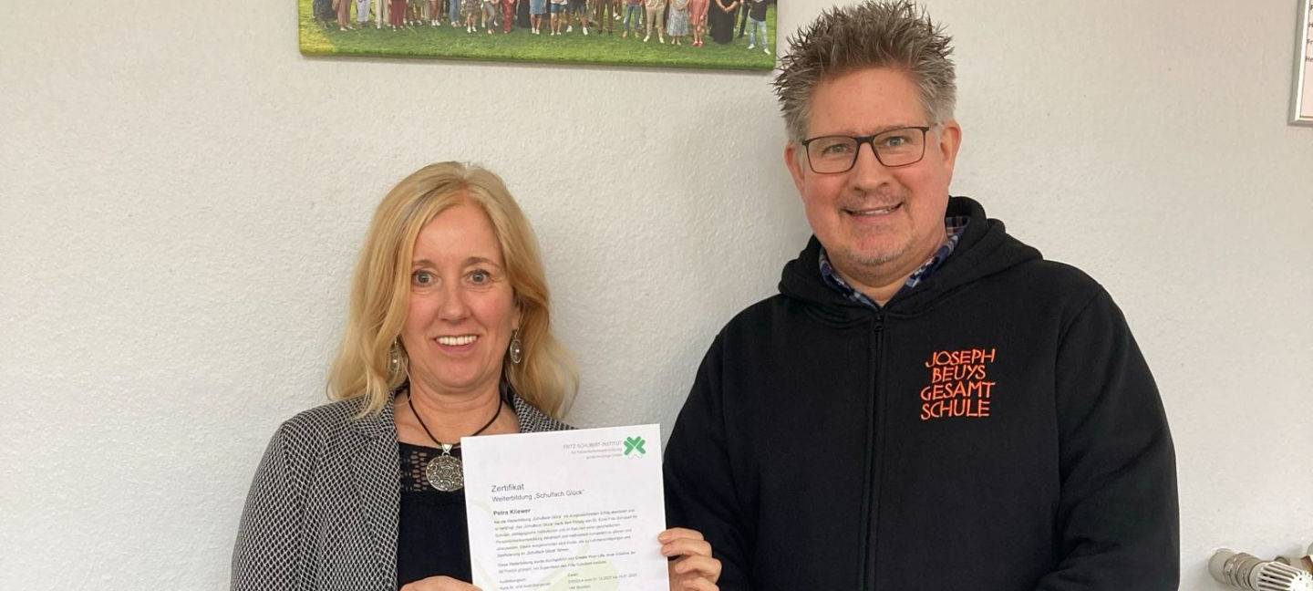 Kleve: Joseph Beuys Gesamtschule ist Glücksschule