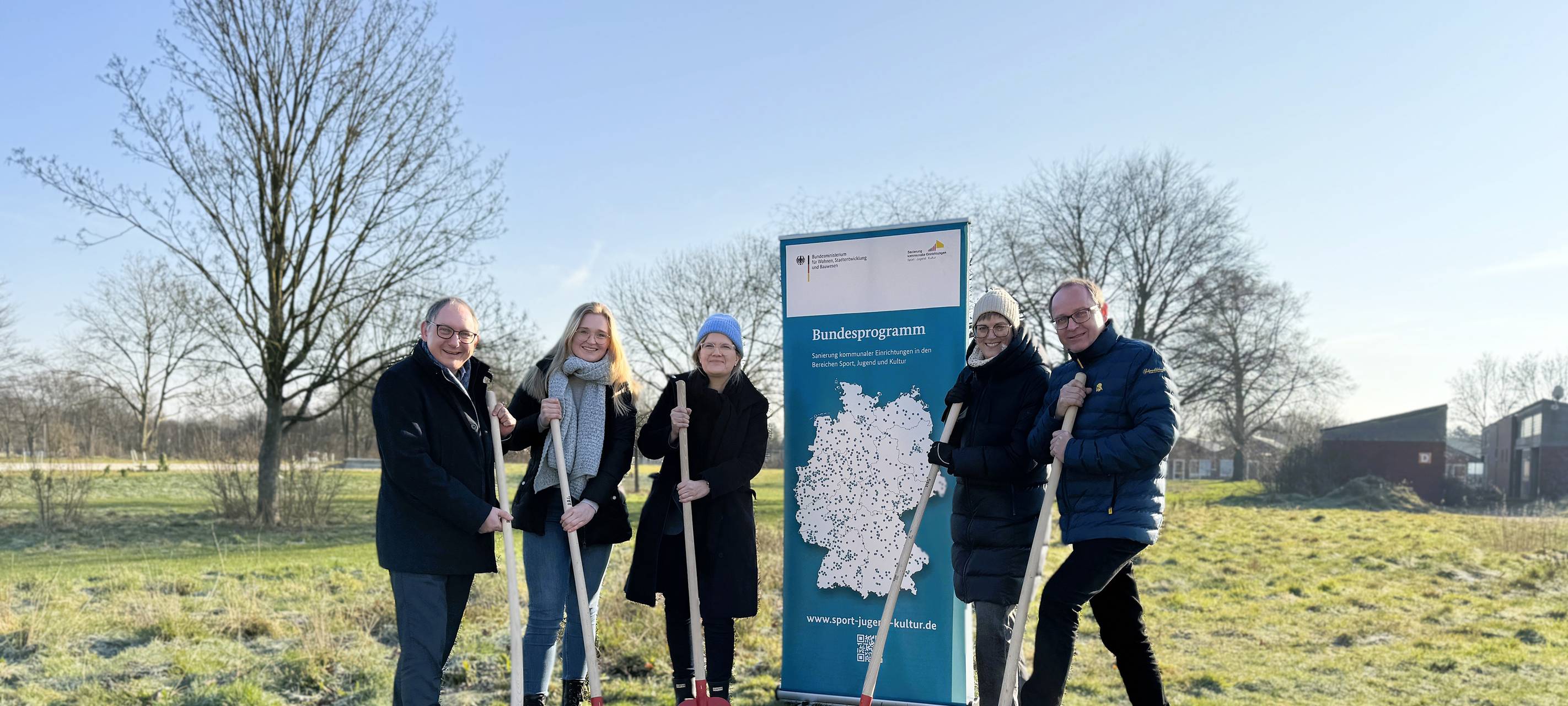 Baustart für Wasser-Freizeitanlage in Rees