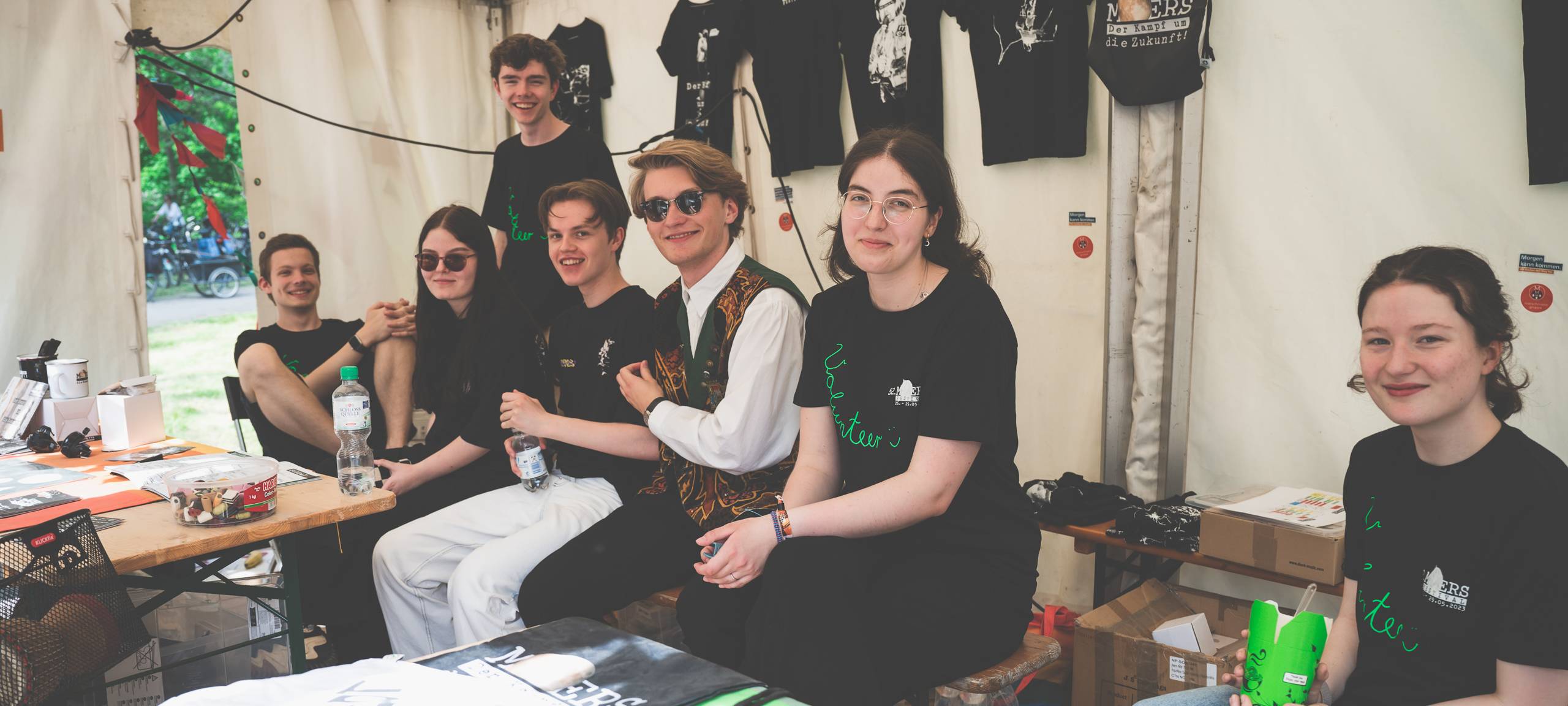 Mitmachen beim moers festival 2025: Volunteers gesucht