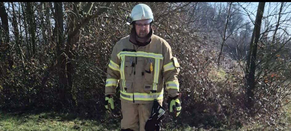 Goch: Feuerwehr rettet eingeklemmtes Reh