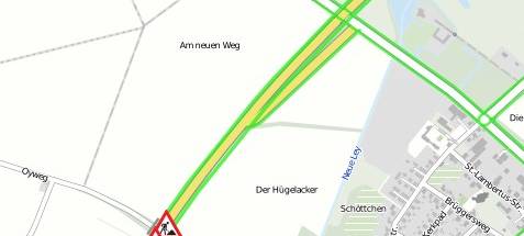 Kalkar: B67 wegen Brückenabriss gesperrt