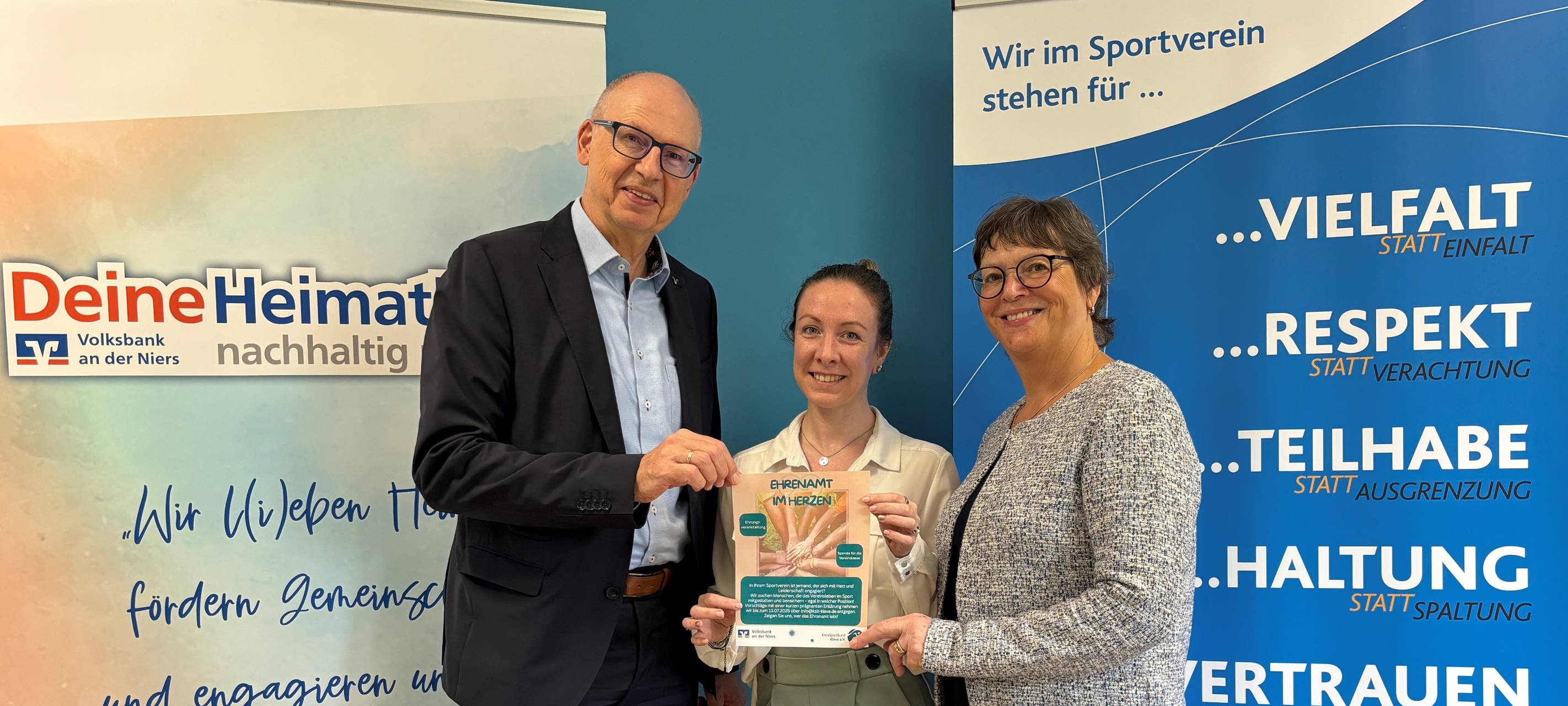 Ehrenamt im Herzen: Engagierte Menschen im Sport gesucht