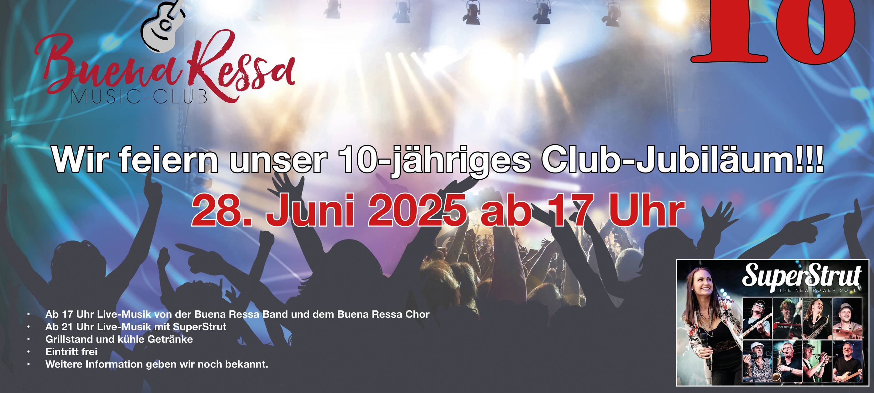 10 Jahre Buena Ressa Music-Club in Rees