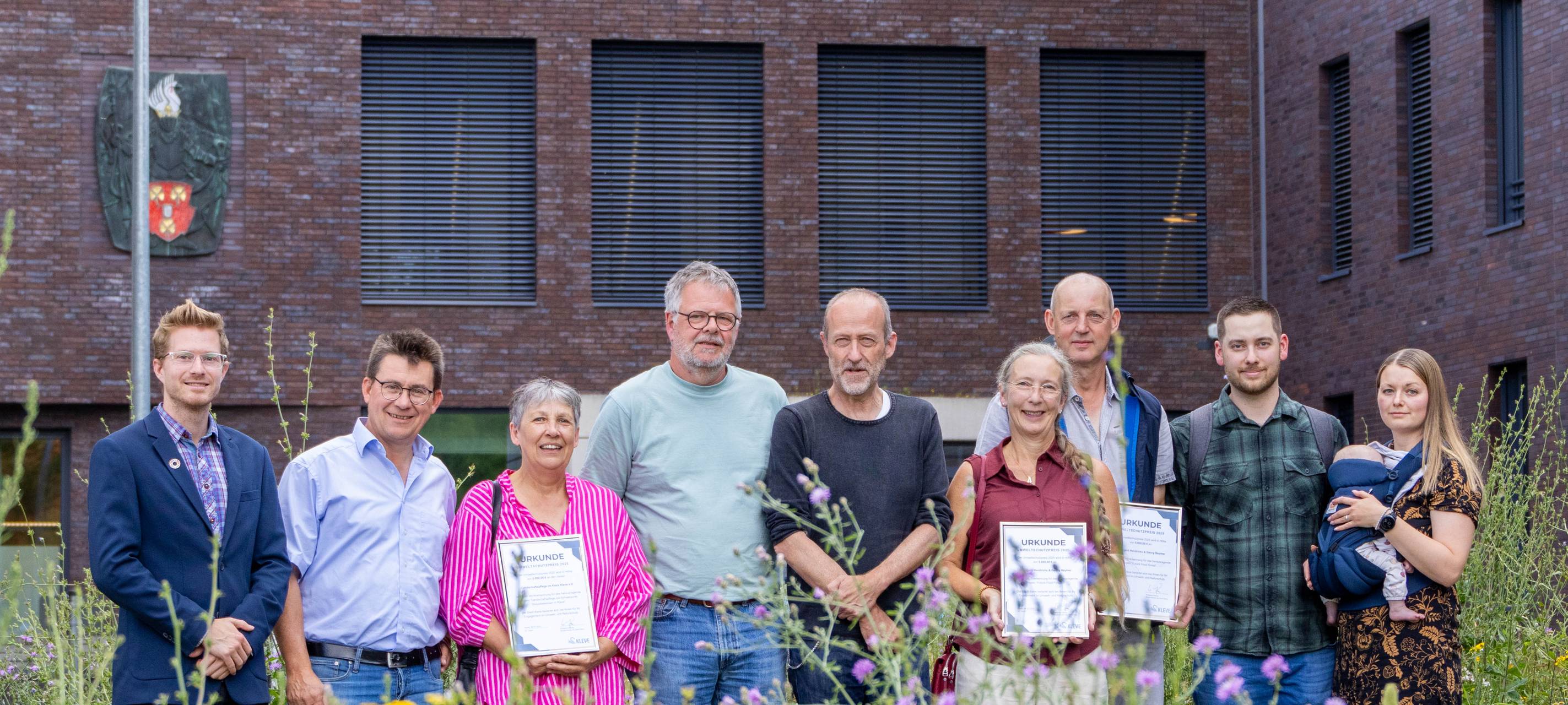 Kleve: Stadt hat Umweltschutzpreis verliehen