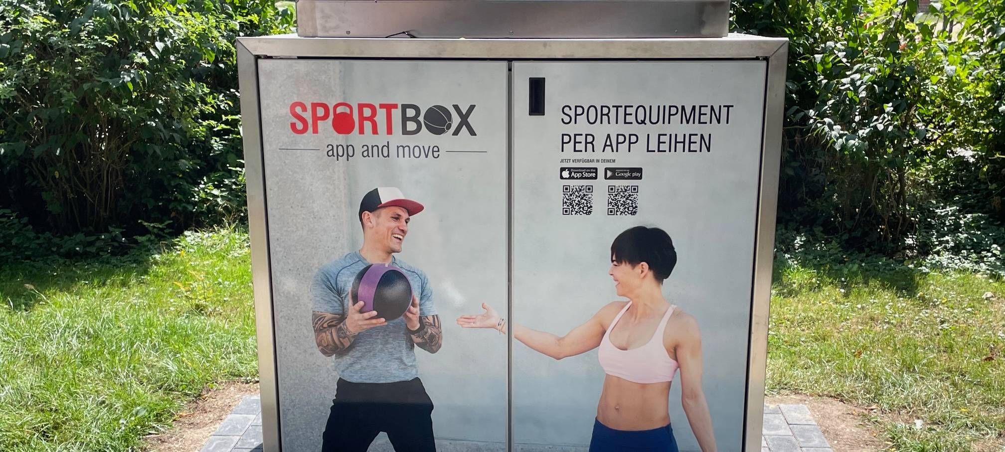 Kalkar: Neue Sportbox bietet Fitnessangebot