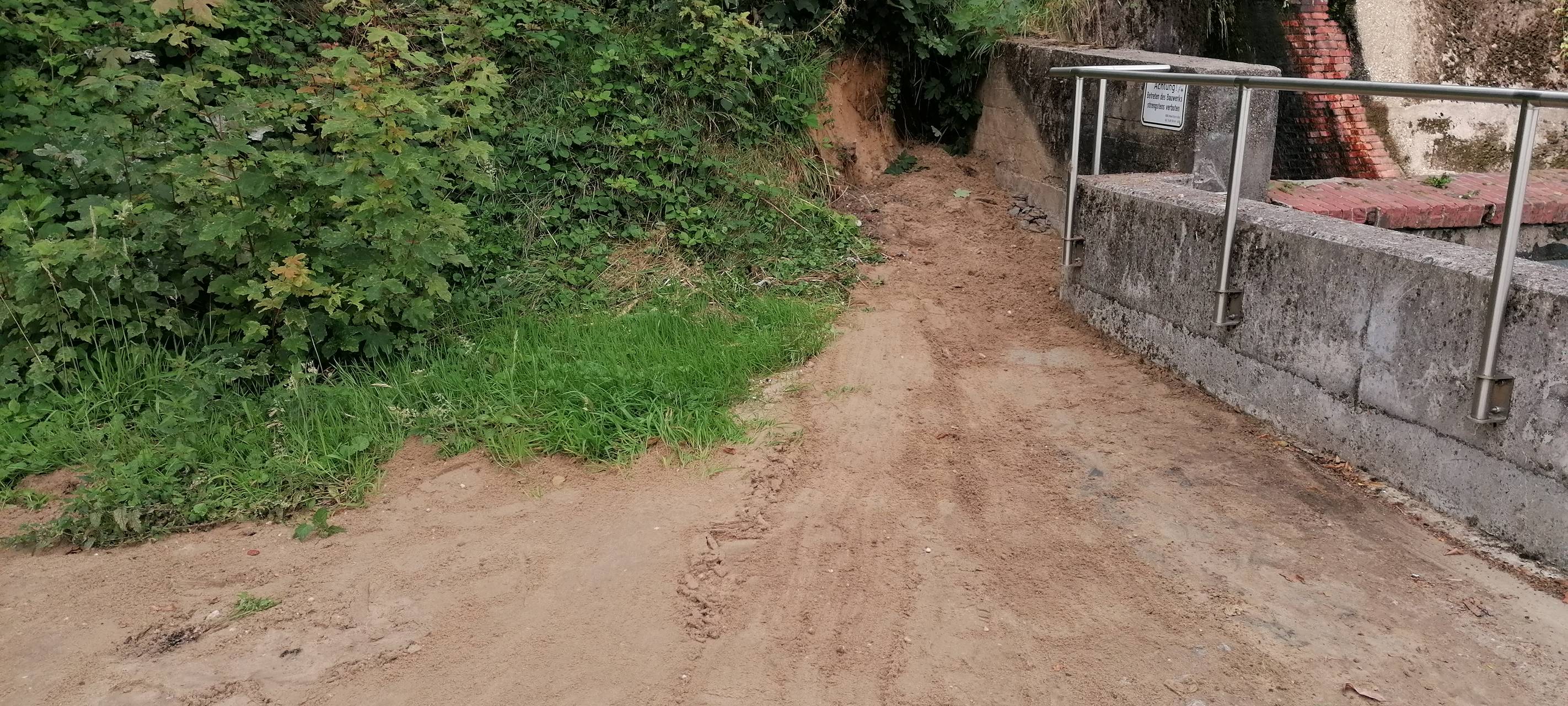 Kleve: Uferwanderweg am Kermisdahl gesperrt