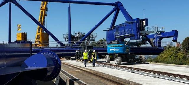 Emmerich: Neuer Containerkran kann im Frühjahr in Betrieb gehen