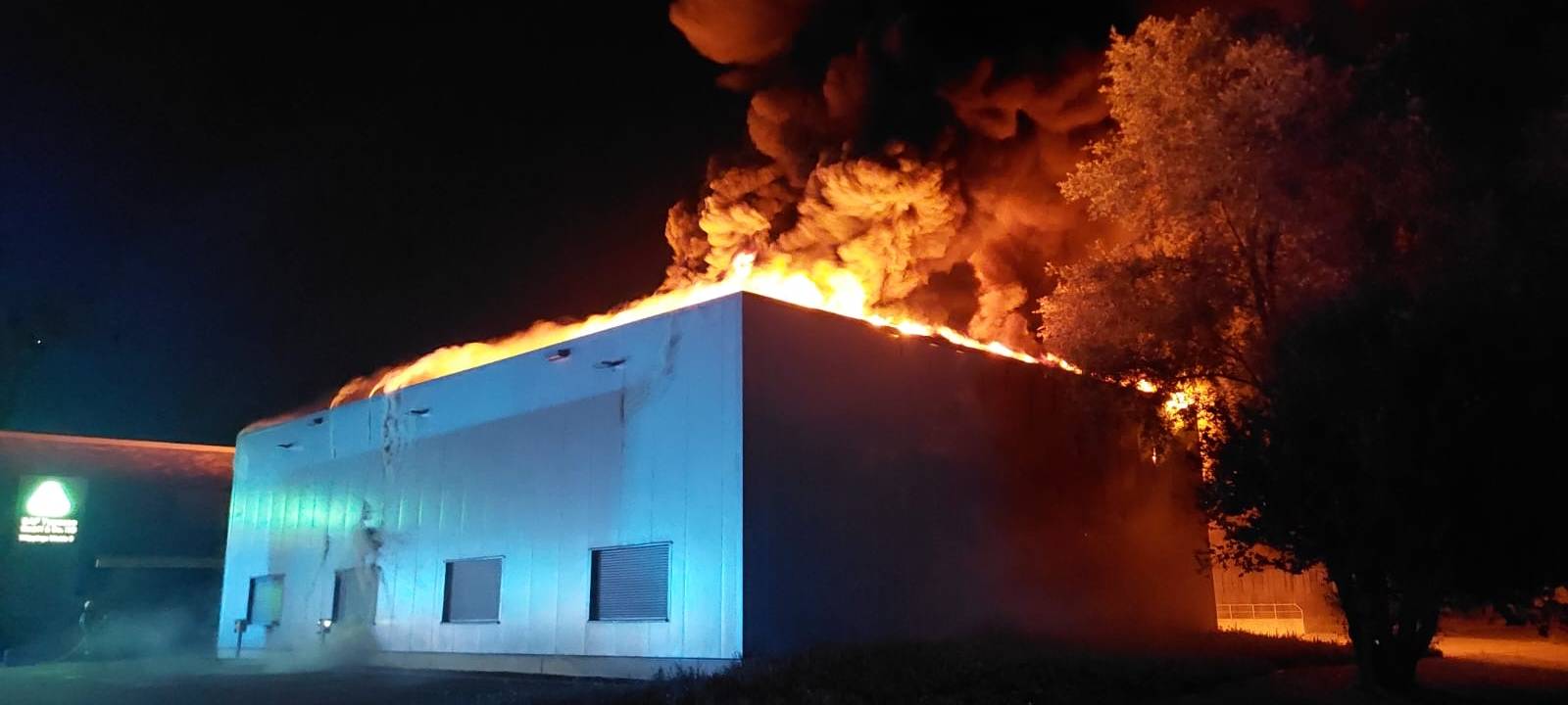 Bocholt: 1,5 Millionen Euro Schaden nach Brand einer Lagerhalle