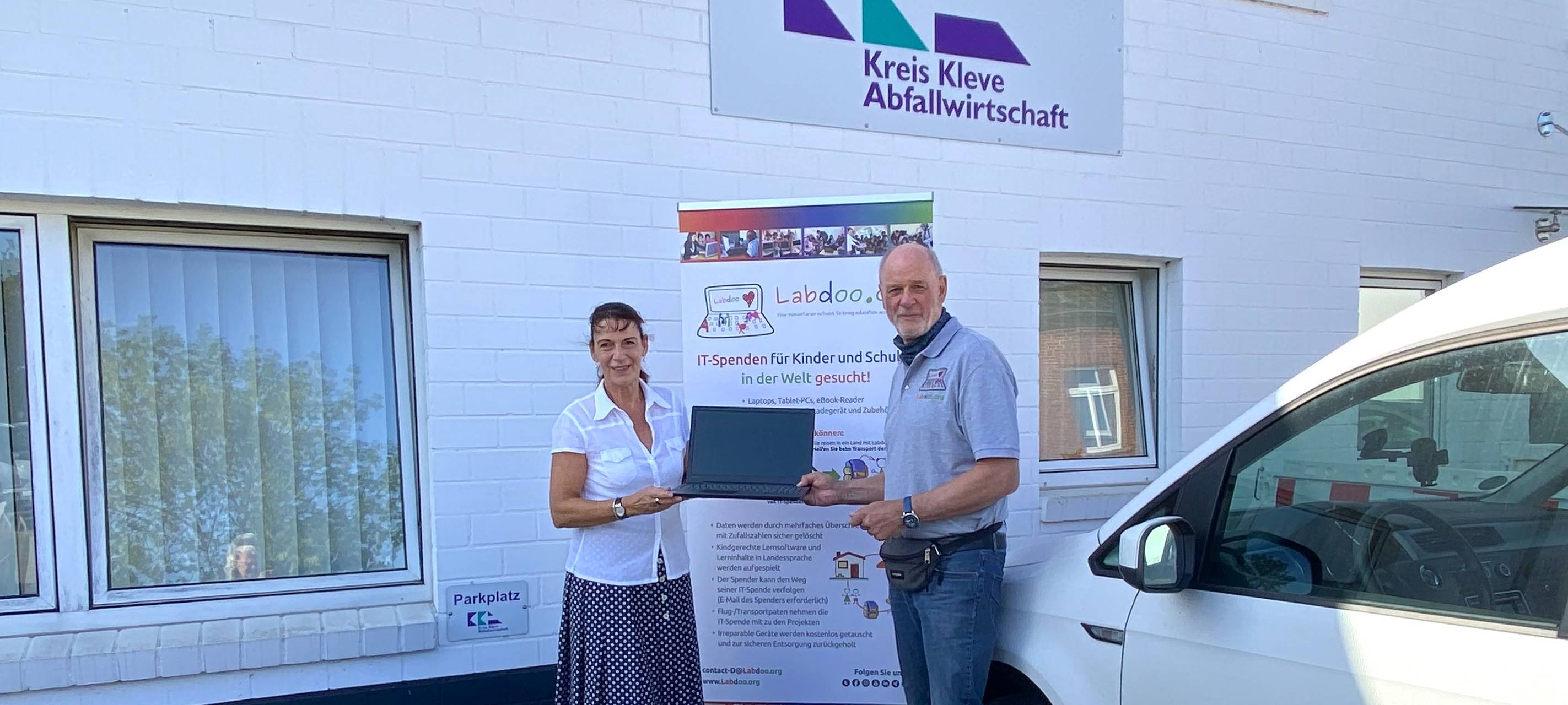 Kreis Kleve: Alte Laptops für neue Bildungschancen