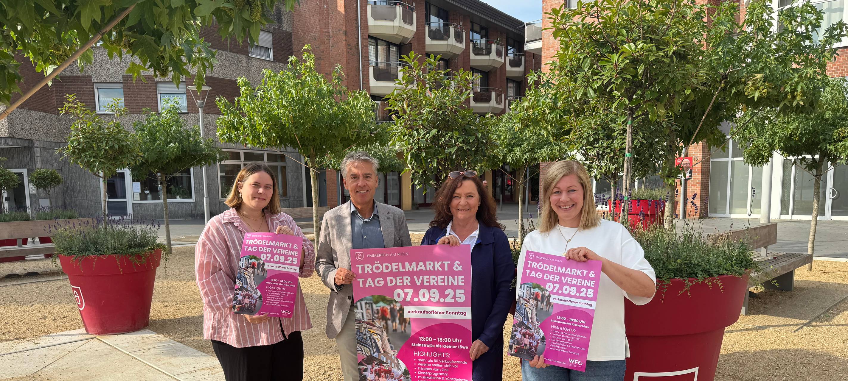 Drei Veranstaltungshighlights in der Emmericher Innenstadt