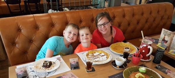 Eine leckere Stärkung gibt es im Pfannenkuchenhaus