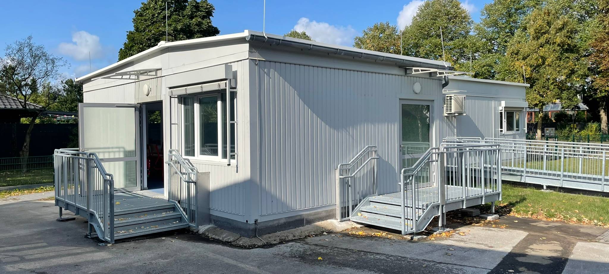 Emmerich: Neue Modulanlage an Regenbogenschule