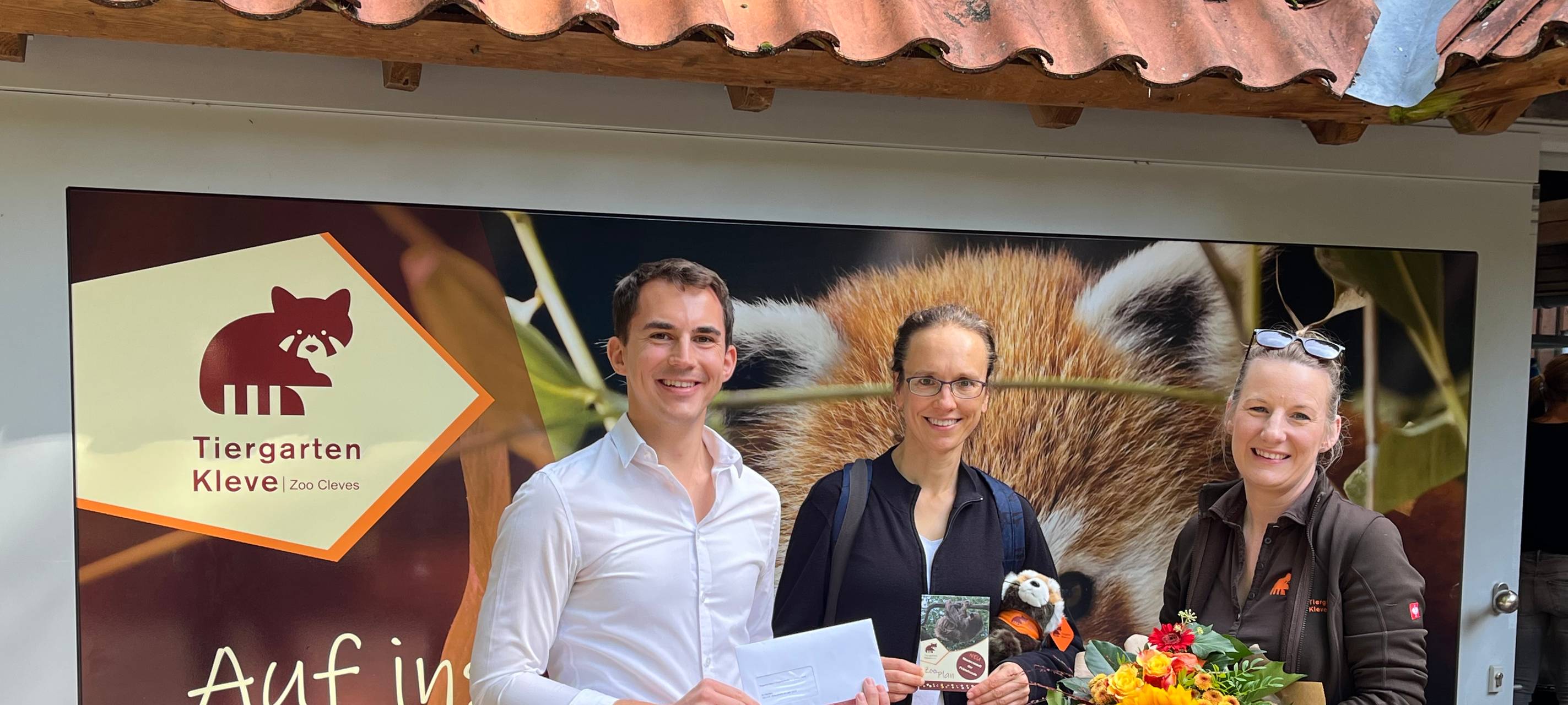 Kleve: Tiergarten feiert 100.00ste Besucherin