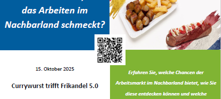 Online Event für Arbeitgeber und Arbeitnehmer - Currywurst trifft Frikandel 5.0