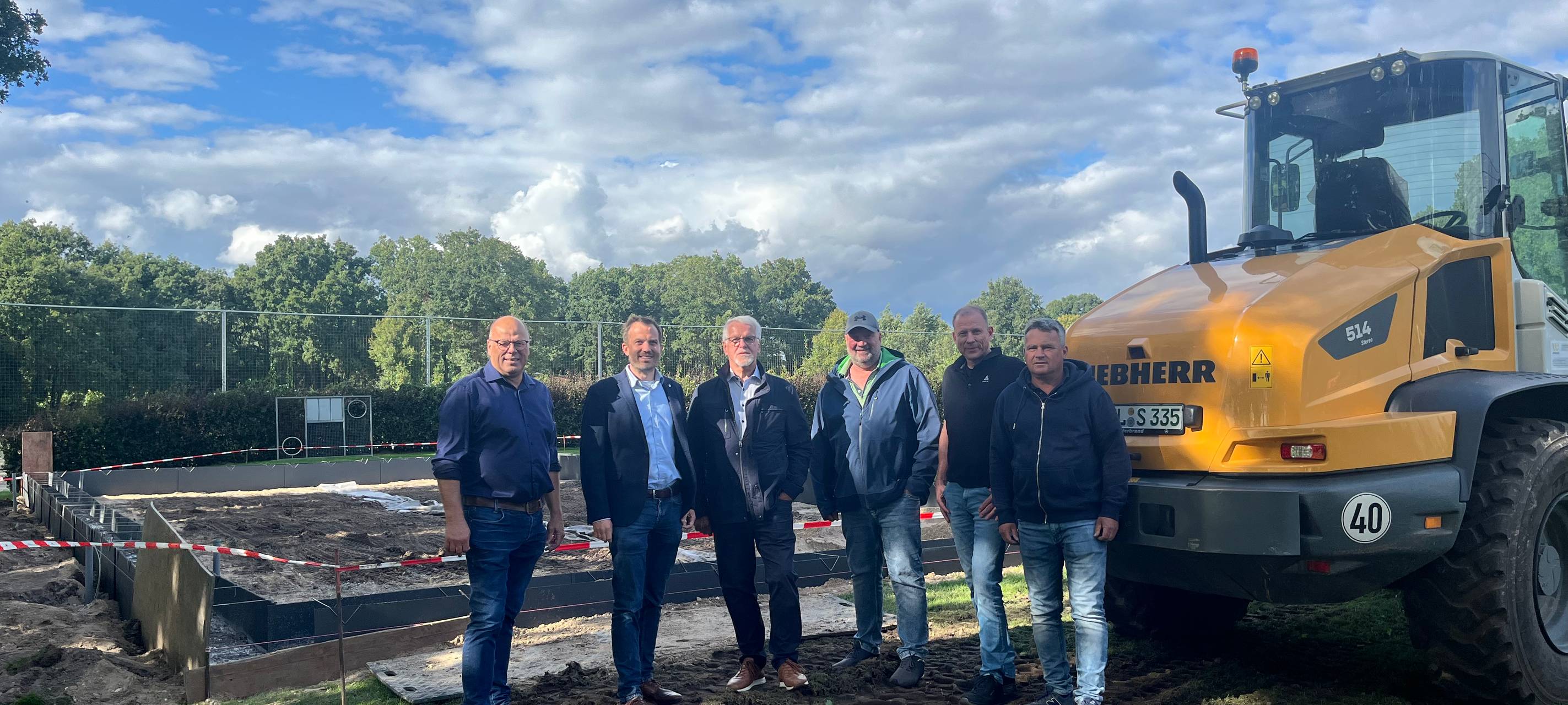 Straelen: Spiel- und Padelanlage wird gebaut