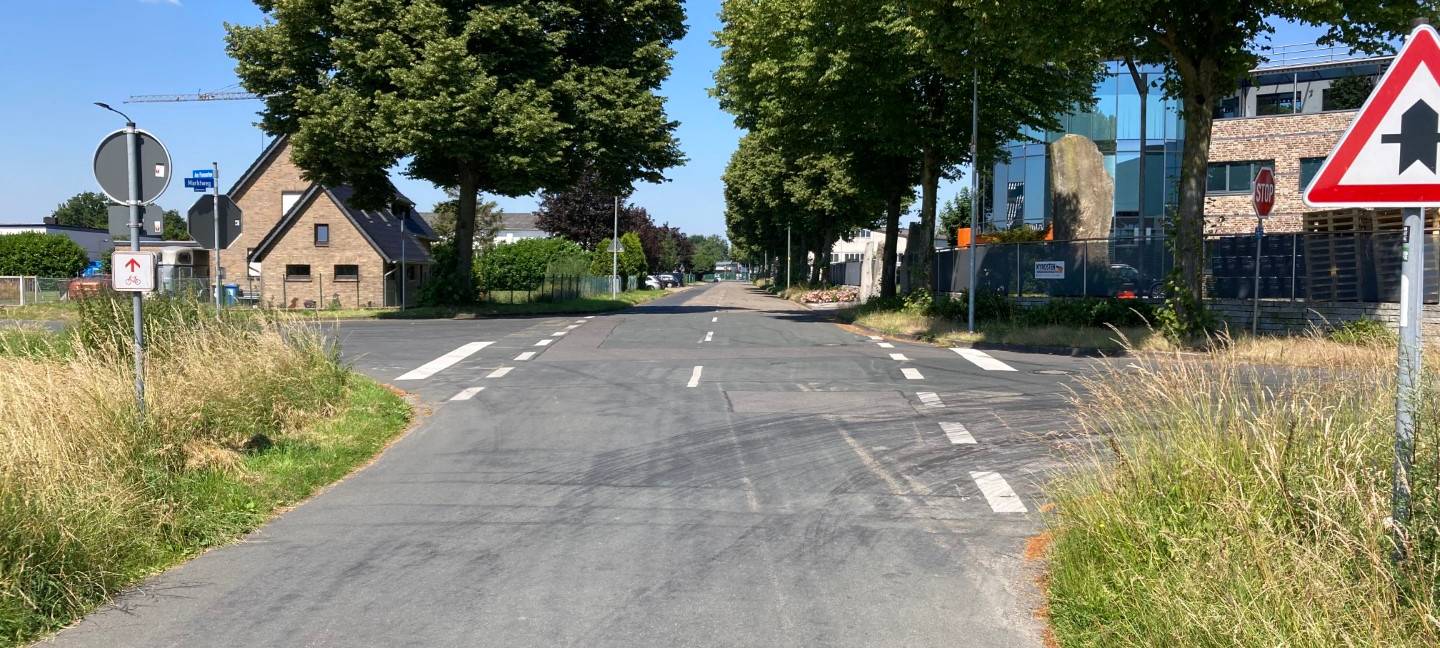 Geldern: Marktweg wegen Kanalbauarbeiten gesperrt