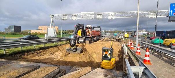 Arnheim: Verkehr auf A12 Richtung Grenze stark beeinträchtigt