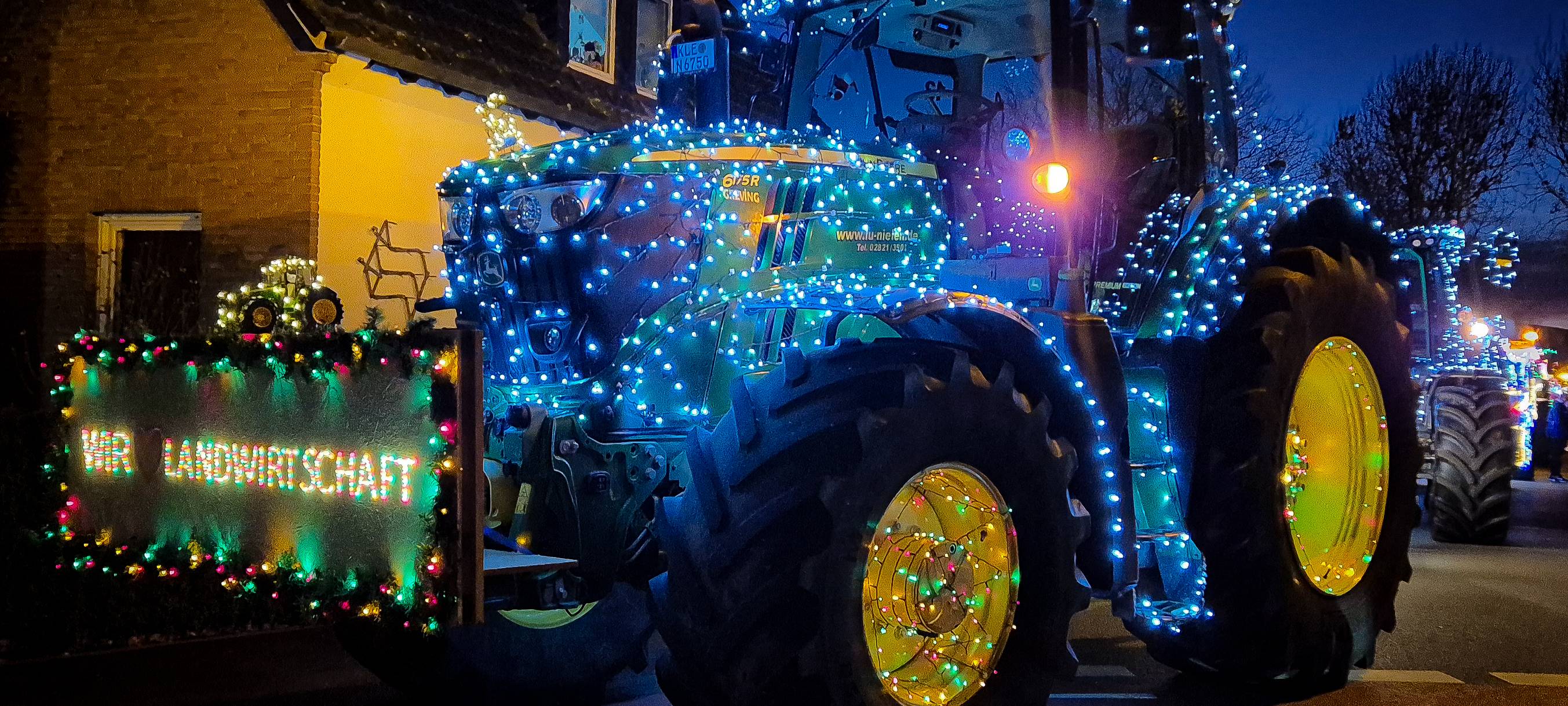 Lichterfahrt der Landwirte am 7.12.2025
