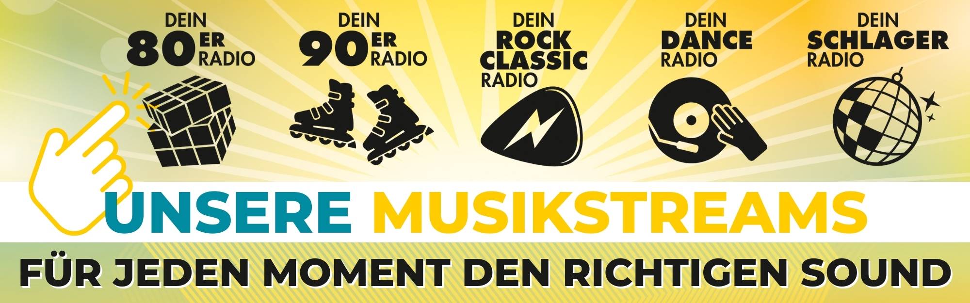 Wir bieten für jeden geschmack den passenden Muskstream.