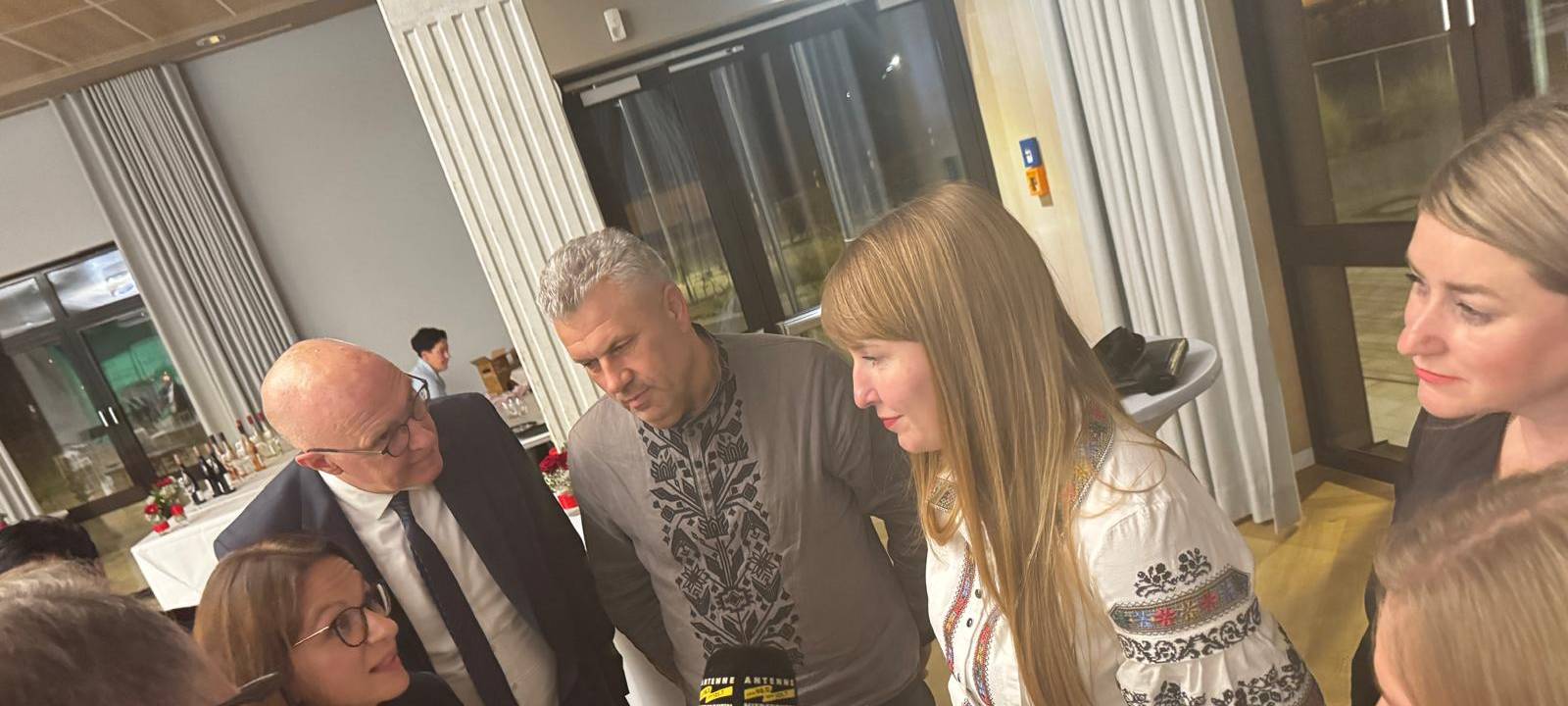 Ukrainische Delegation im Kreis Kleve