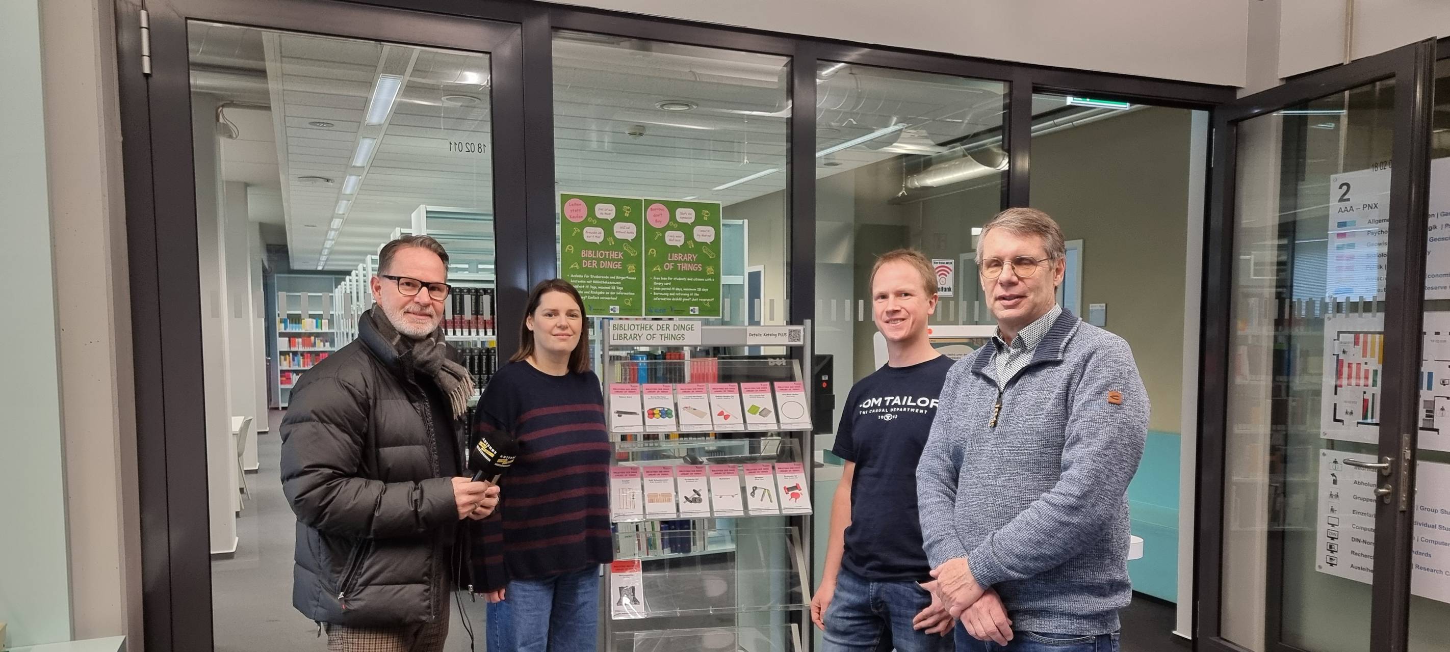 Bibliothek der Dinge an der HSRW