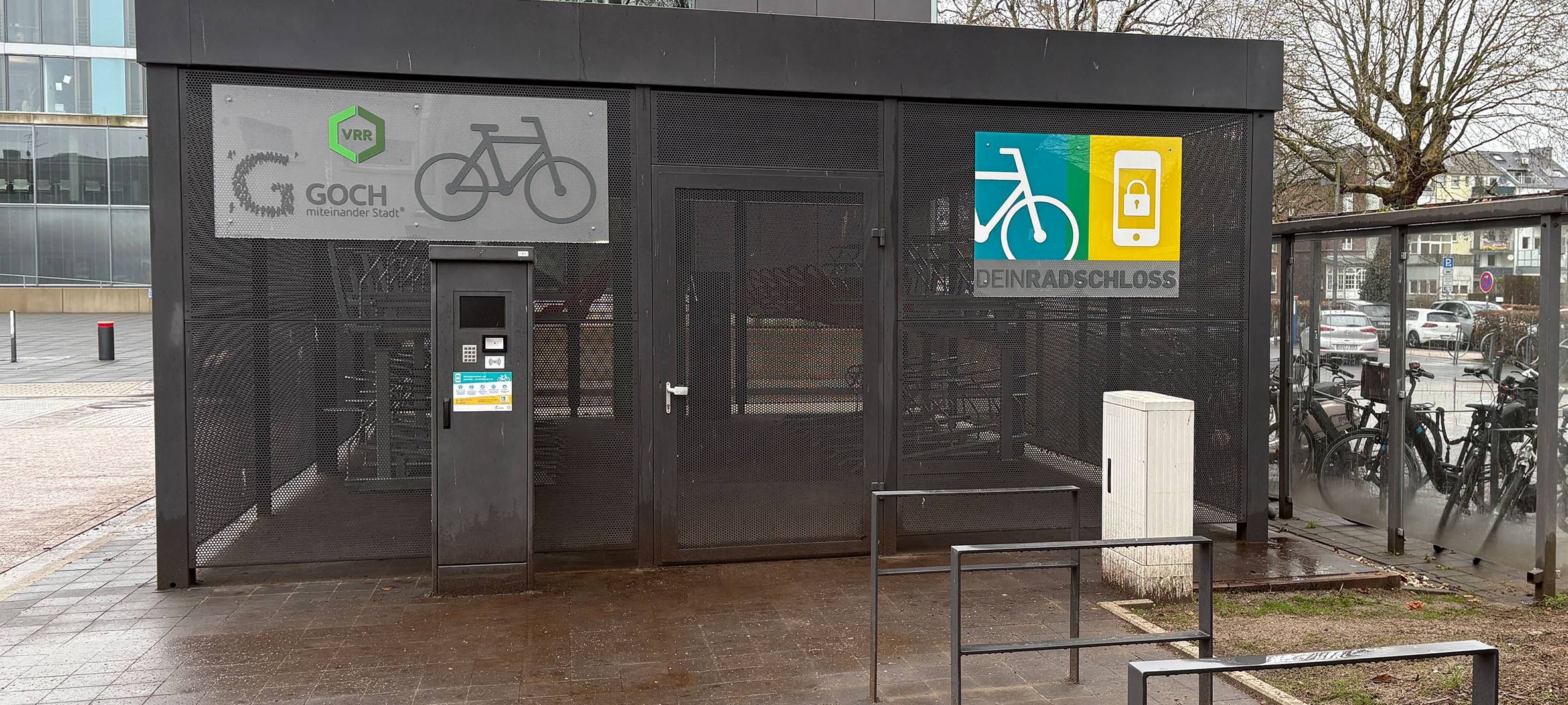 Goch: Fahrradabstellanlage am Balfourweg ist fertig