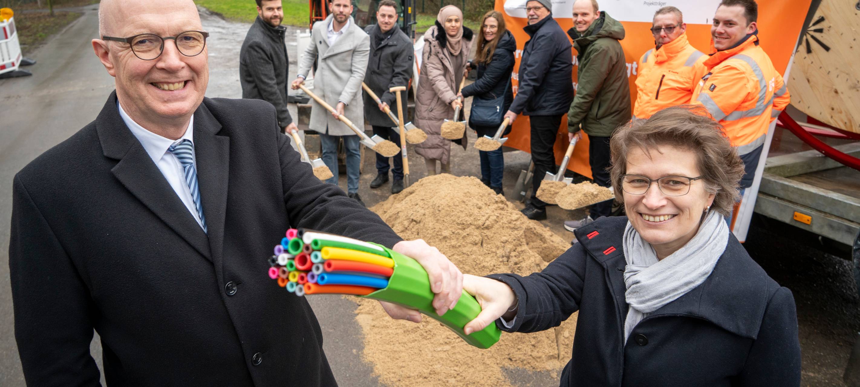 Kreis Kleve: 8.000 Adressen bekommen Glasfaser